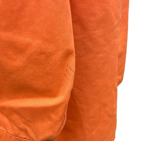 3 Red Kap Mens XXL Long Sleeve Orange Work Shirt Cotton Dual Chest Pockets - Picture 8 of 13